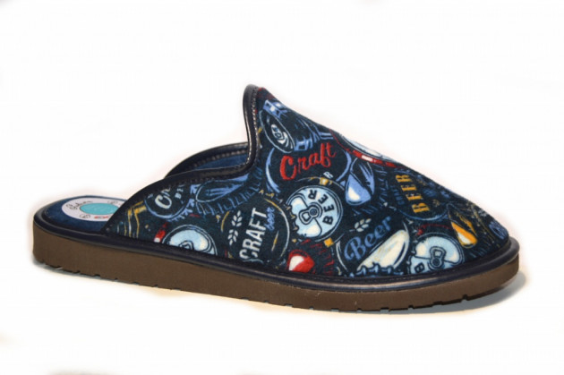 Zapatillas casa hombre Pelusín chapas - 1