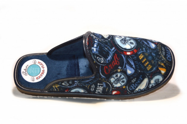 Zapatillas casa hombre Pelusín chapas - 2