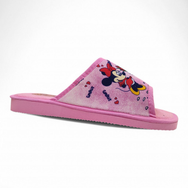 Zapatillas casa Mickey Mouse y Minnie económicas de verano rosa - 3