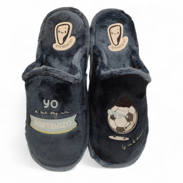 Zapatillas casa originales para regalar, yo soy un partidazo - 1