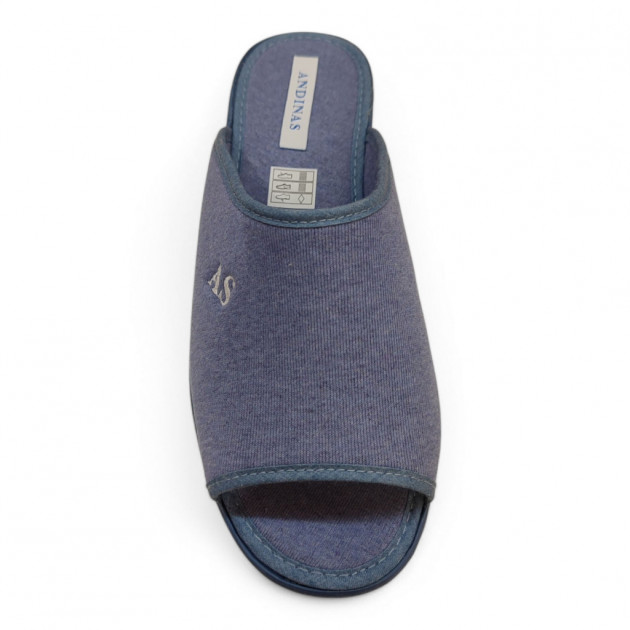 Zapatillas casa verano licra HORMA ANCHA adapatables - 2