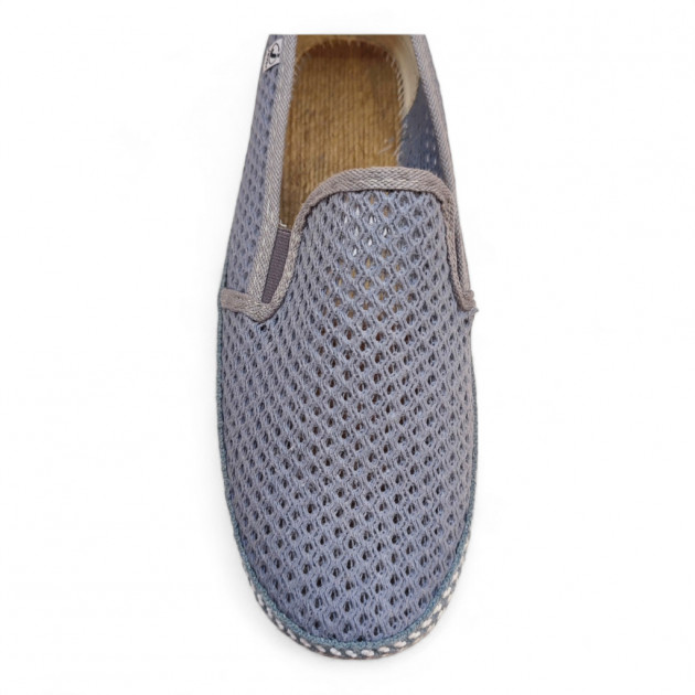 Zapatillas clásicas rejilla verano gris - 2