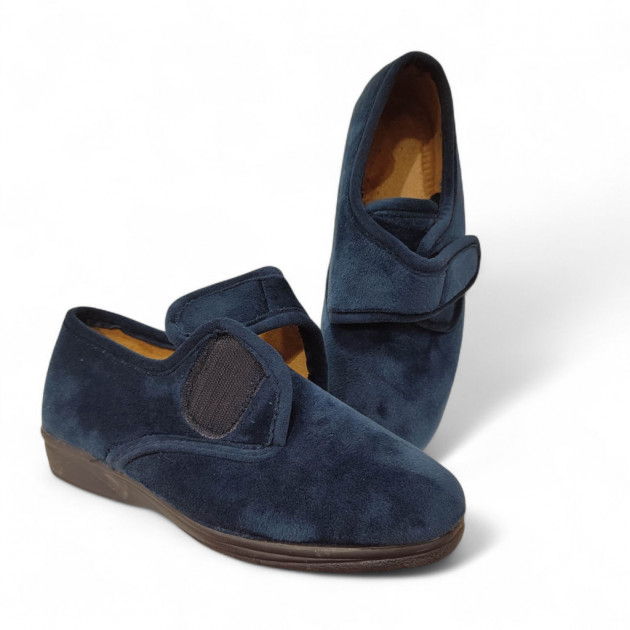 Zapatillas con velcro de señora para casa de otoño e invierno económicas - 2