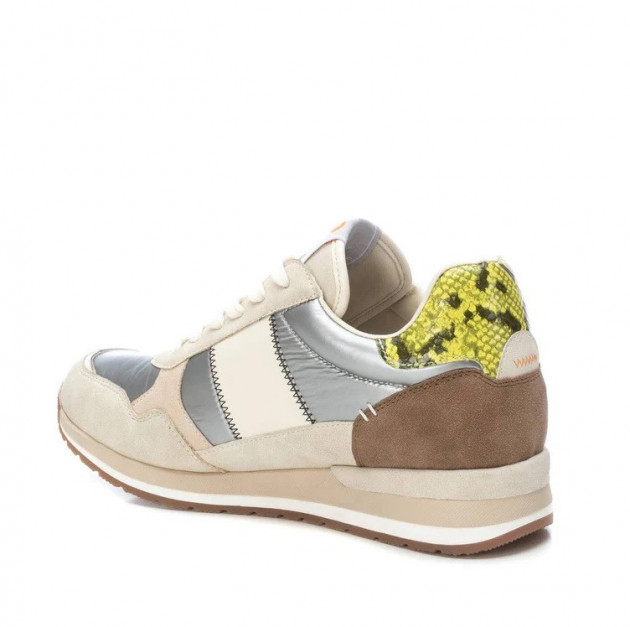 Zapatillas cremallera beige otoño - invierno Refresh - 3