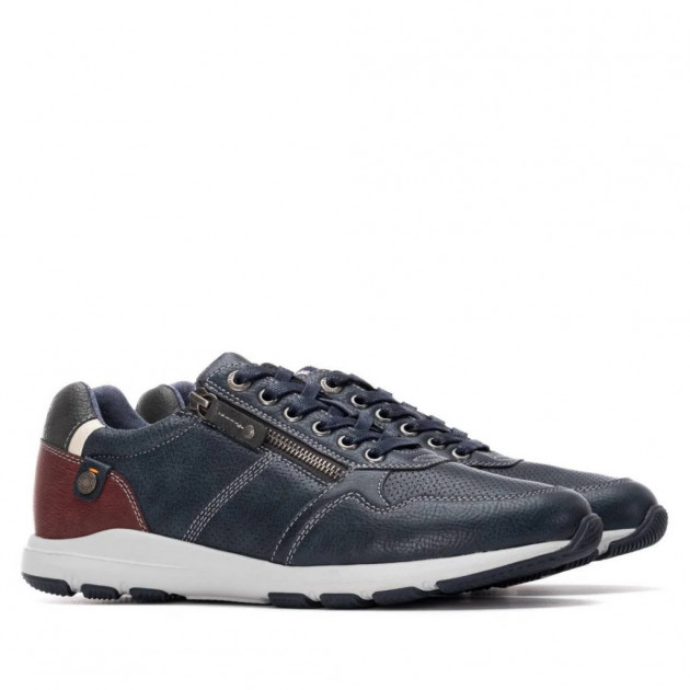 Zapatillas de vestir de hombre refresh con cordones y cremallera - 1