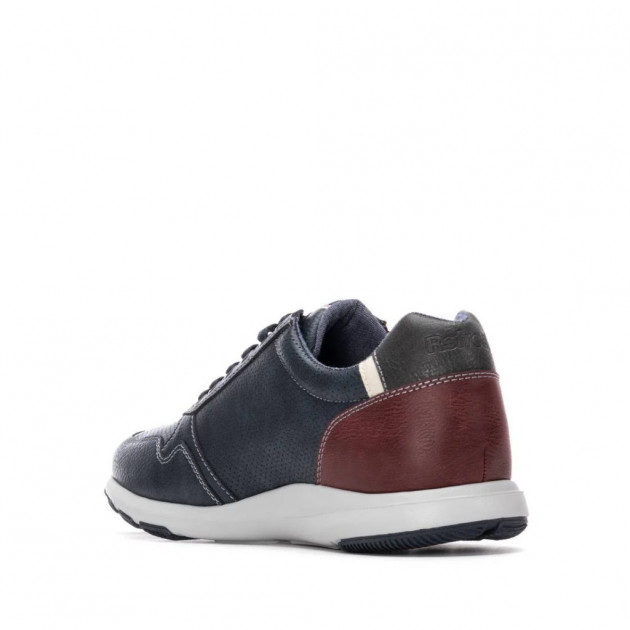 Zapatillas de vestir de hombre refresh con cordones y cremallera - 3