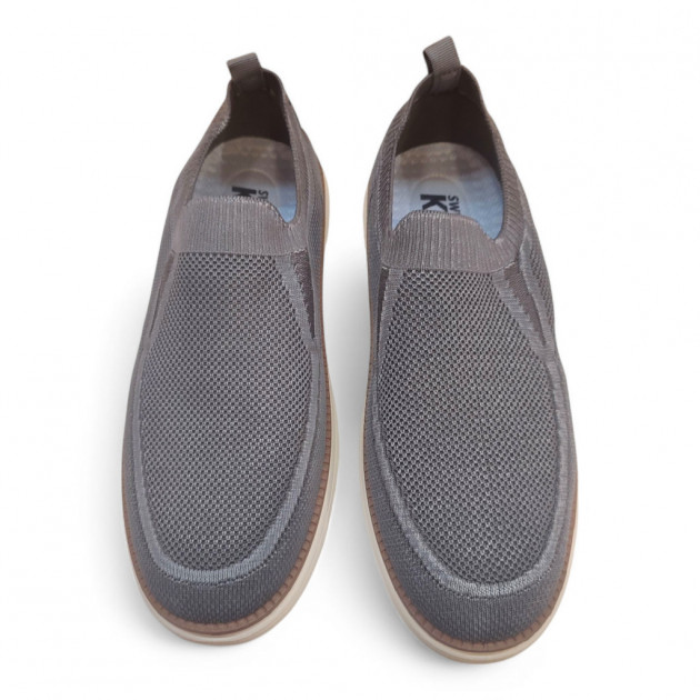 Zapatillas elásticas sin cordones Sweden Kle de hombre gris - 2