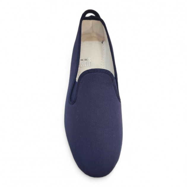 Zapatillas Kong Fu chinas lona azul marino - 3