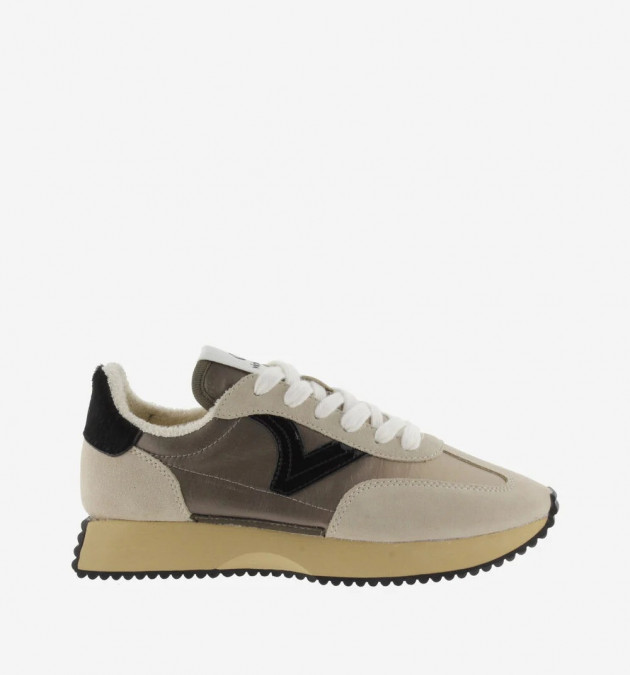 Zapatillas modernas Victoria borreguillo beige - 3