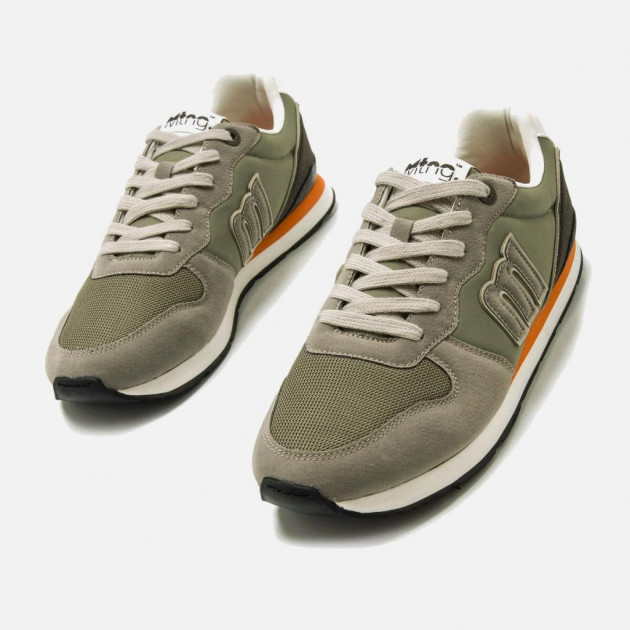 Zapatillas Mustang de vestir verde kaki - 2