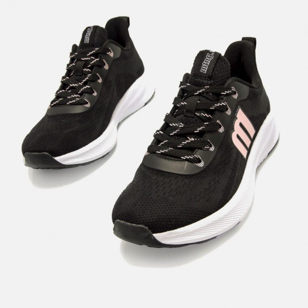 Zapatillas Mustang negras de rejilla - 2