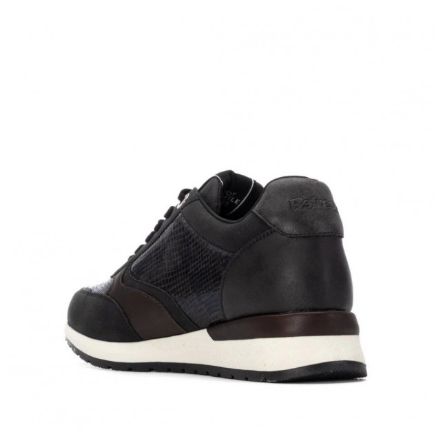 Zapatillas negras de mujer refresh con cremallera - 2