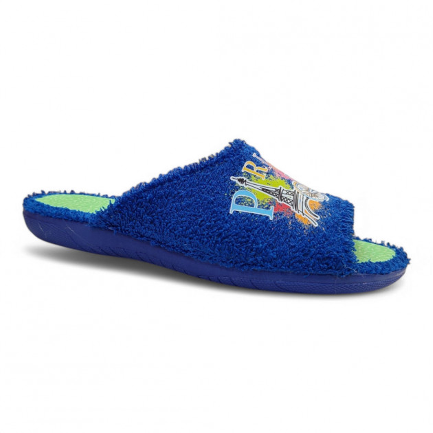 Zapatillas para casa abiertas de mujer Bicicleta Paris - 1