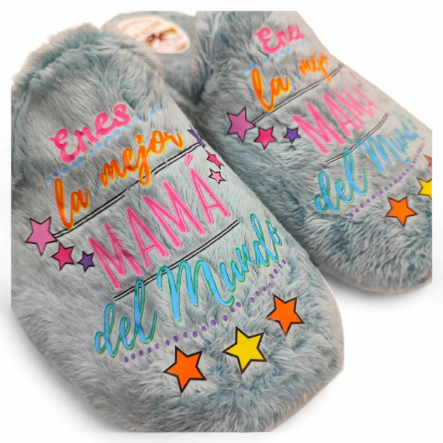 Zapatillas para regalar La Mejor Mama del mundo - 3