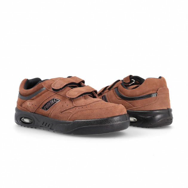 Zapatillas Paredes marrones con velcro Ecology - 2