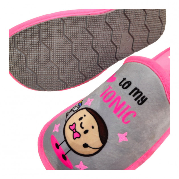 Zapatillas relax enamorados divertidas - 3