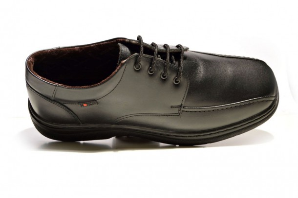 Zapato Cordones Notton super Flex piel negro - 2