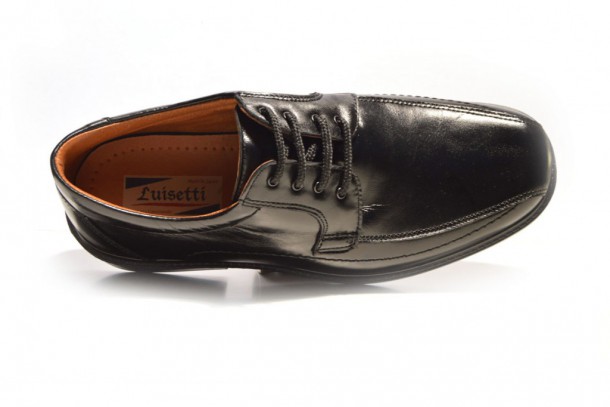 Zapato Cordones Profesional Luisetti Piel Negro - 2