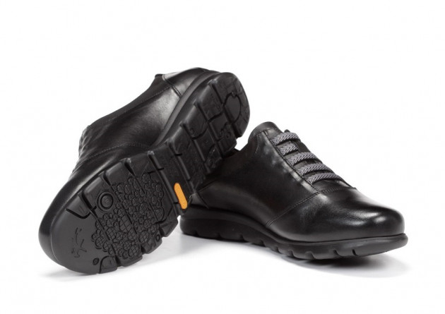 Zapato deportivo Fluchos elásticos negro - 3