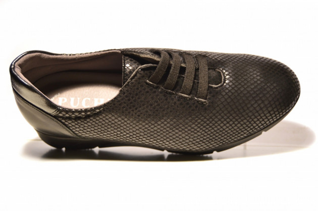 Zapato licra Puche elásticos negro - 2