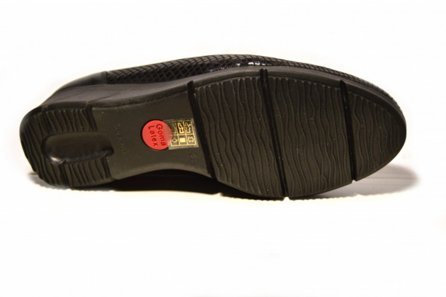 Zapato licra Puche elásticos negro - 3