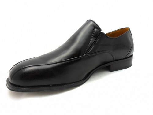 Zapato mocasín Piel Ancho Especial 12 Negro - 2