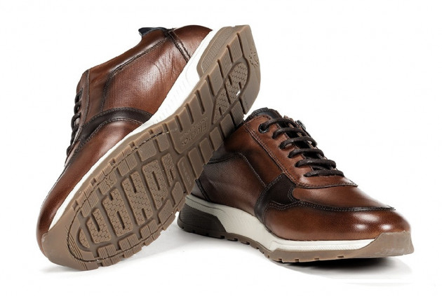 Zapato sport Fluchos cremallera no hace falta atar camel - 2