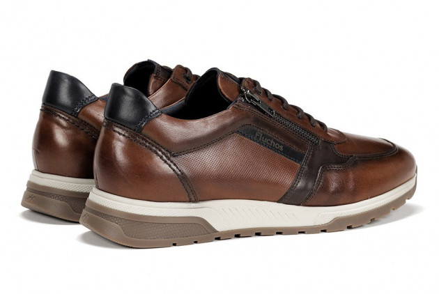 Zapato sport Fluchos cremallera no hace falta atar camel - 3