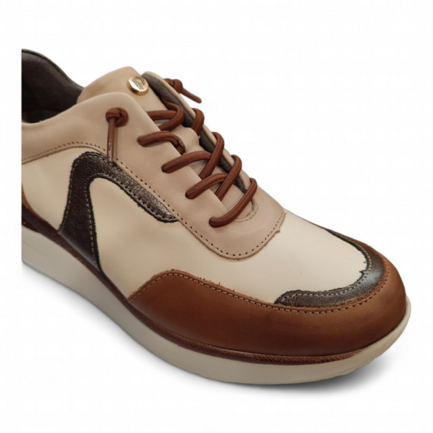 Zapato sport Pitillos 10212 piel marrones - 3