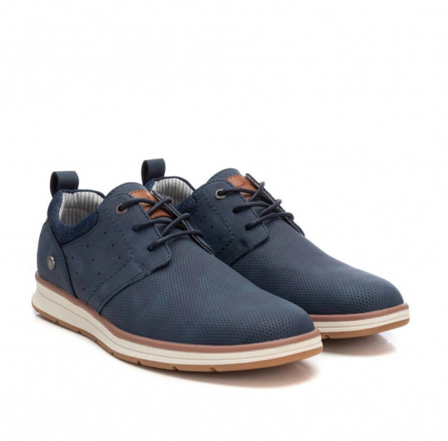 Zapatos casuales azules picados y económicos - 1