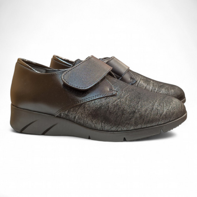 Zapatos con velcro muy suaves de licra adaptable - 1