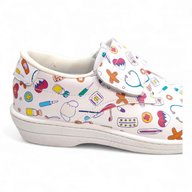 Zuecos con dibujos para hospital - enfermería divertido - 3